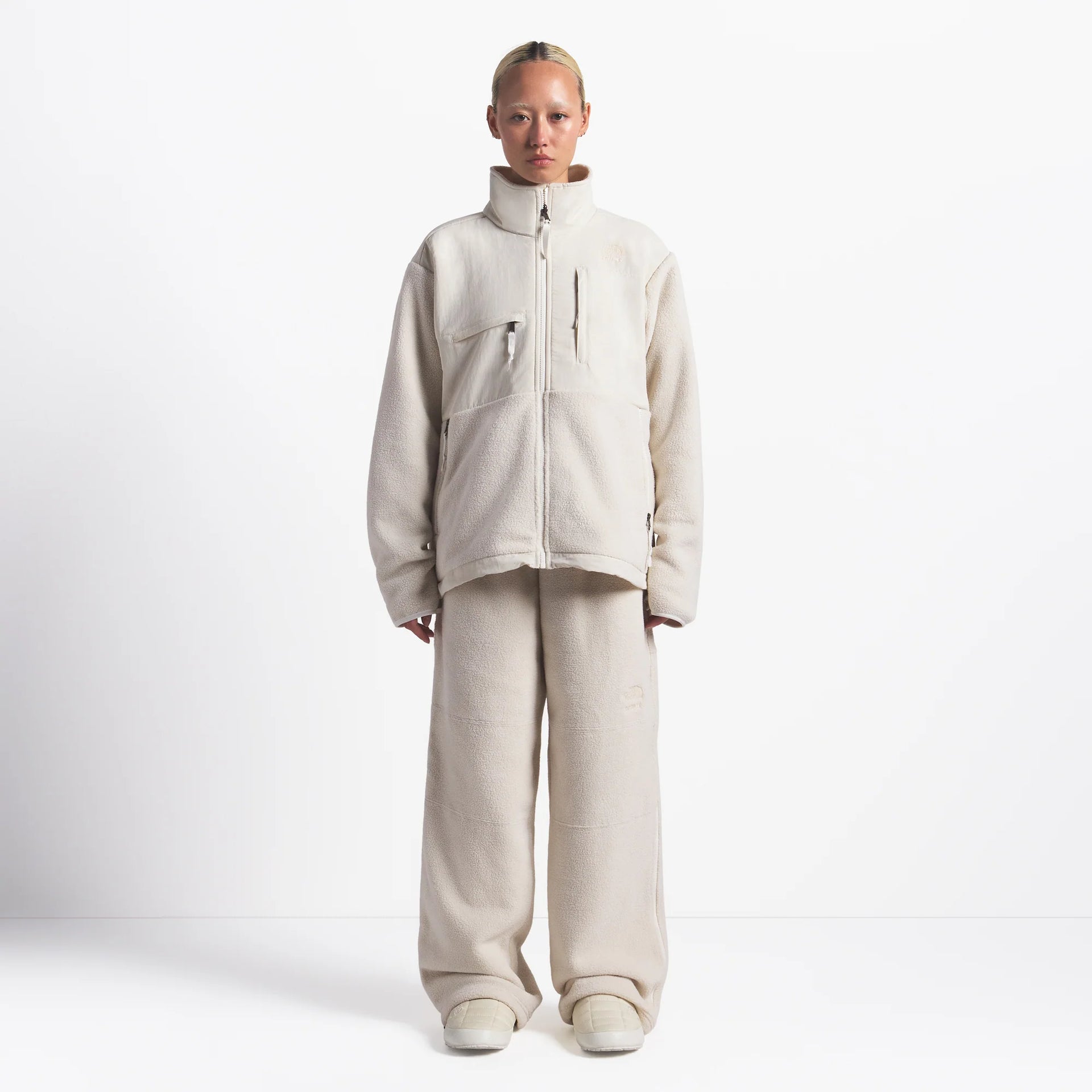 THE NORTH FACE X SKIMS 1995 DENALI FLEECE JACKET | BONE