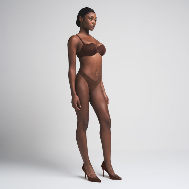 SKIMS ULTIMATE BALCONETTE PUSH-UP BRA | COCOA