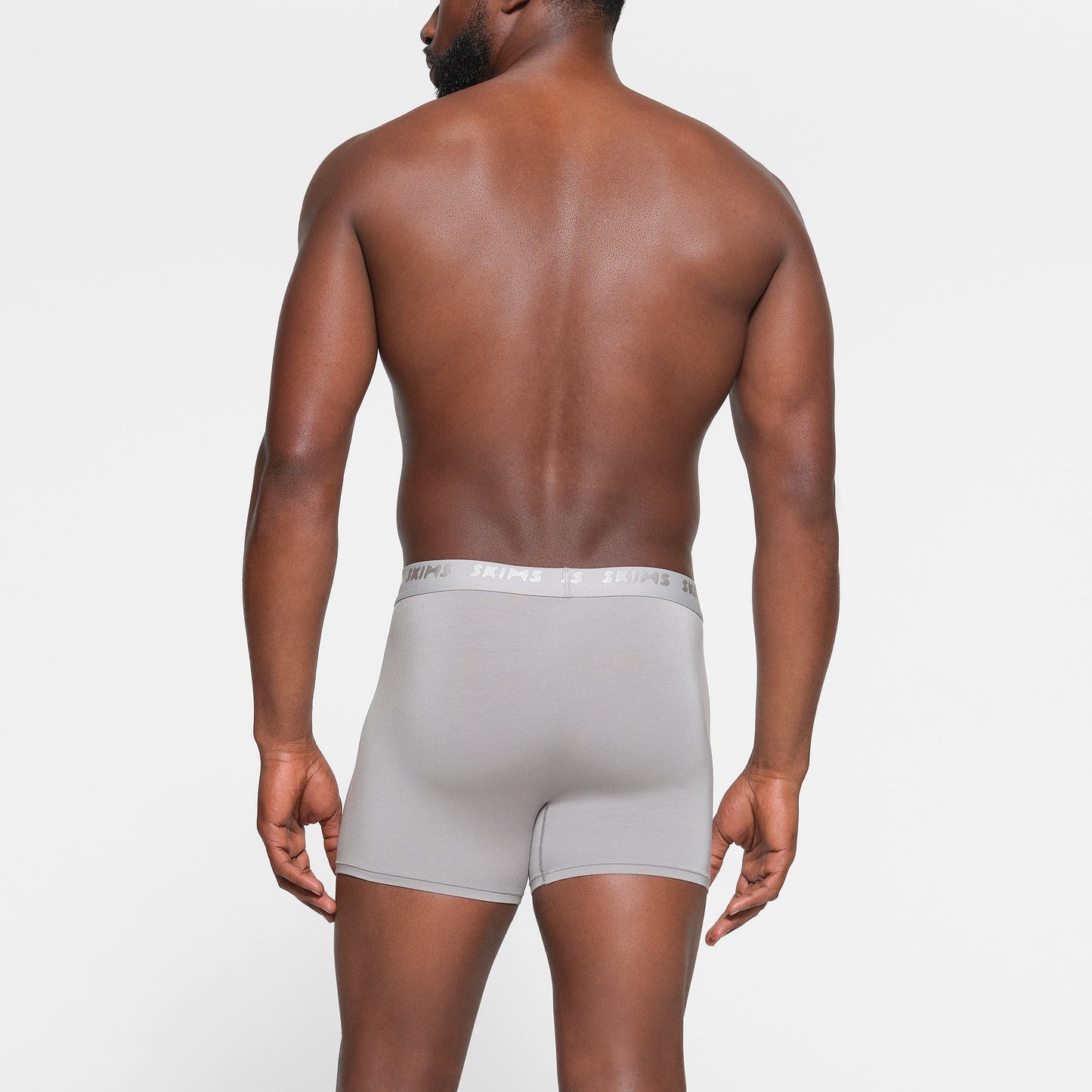 SKIMS STRETCH MENS 3" BOXER BRIEF 3-PACK | GUNMETAL MULTI
