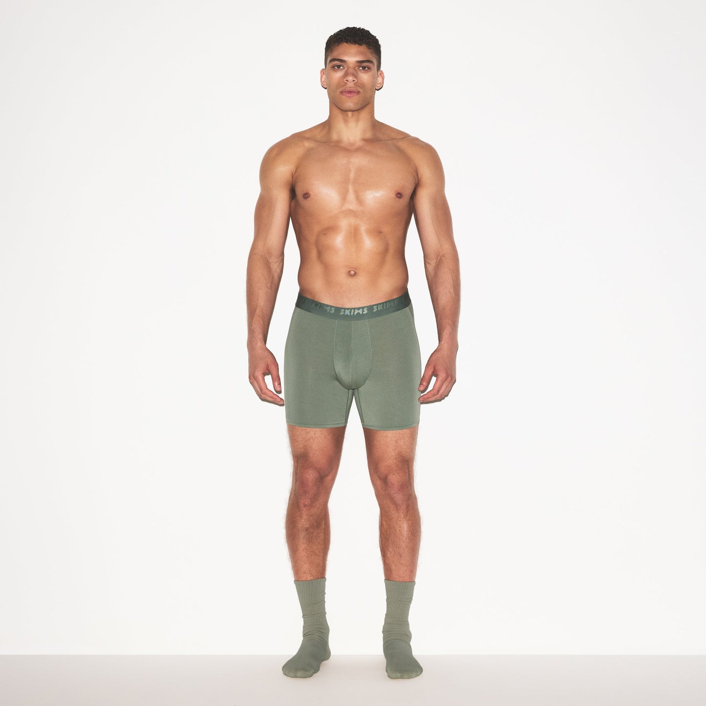 SKIMS STRETCH MENS 5" BOXER BRIEF 3-PACK | LAUREL MULTI