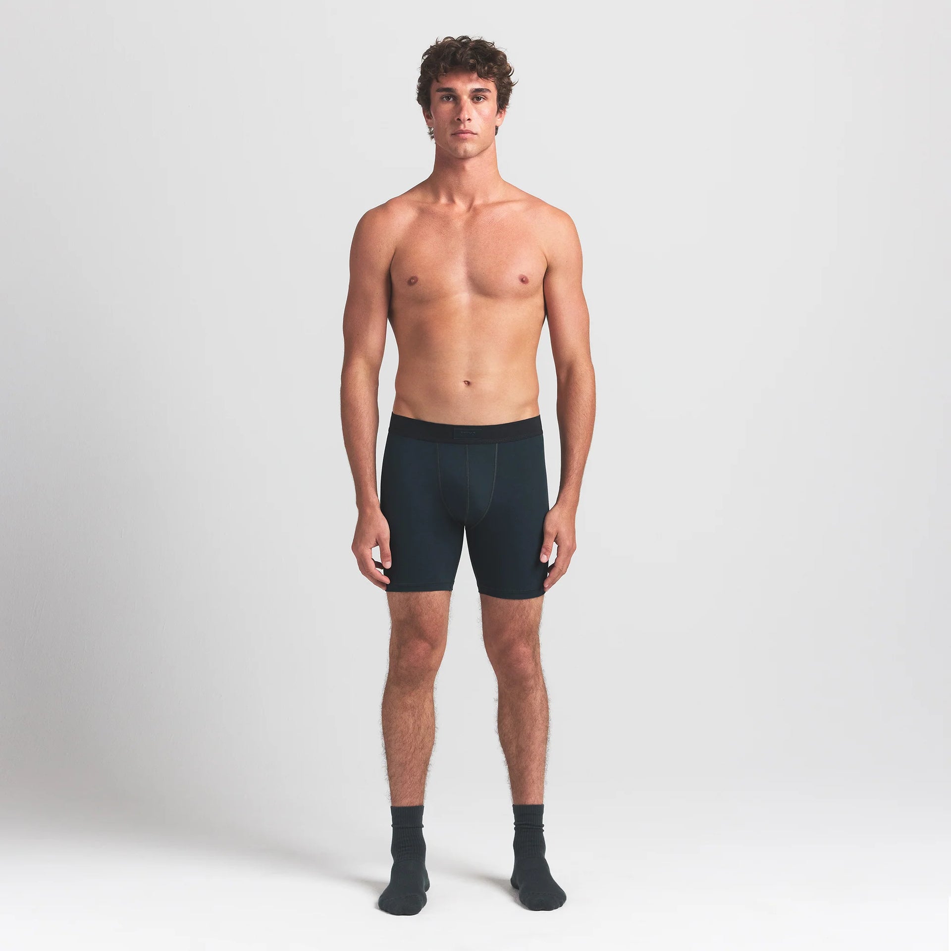 SKIMS COTTON MENS 5" BOXER BRIEF 3-PACK | VERDANT MULTI