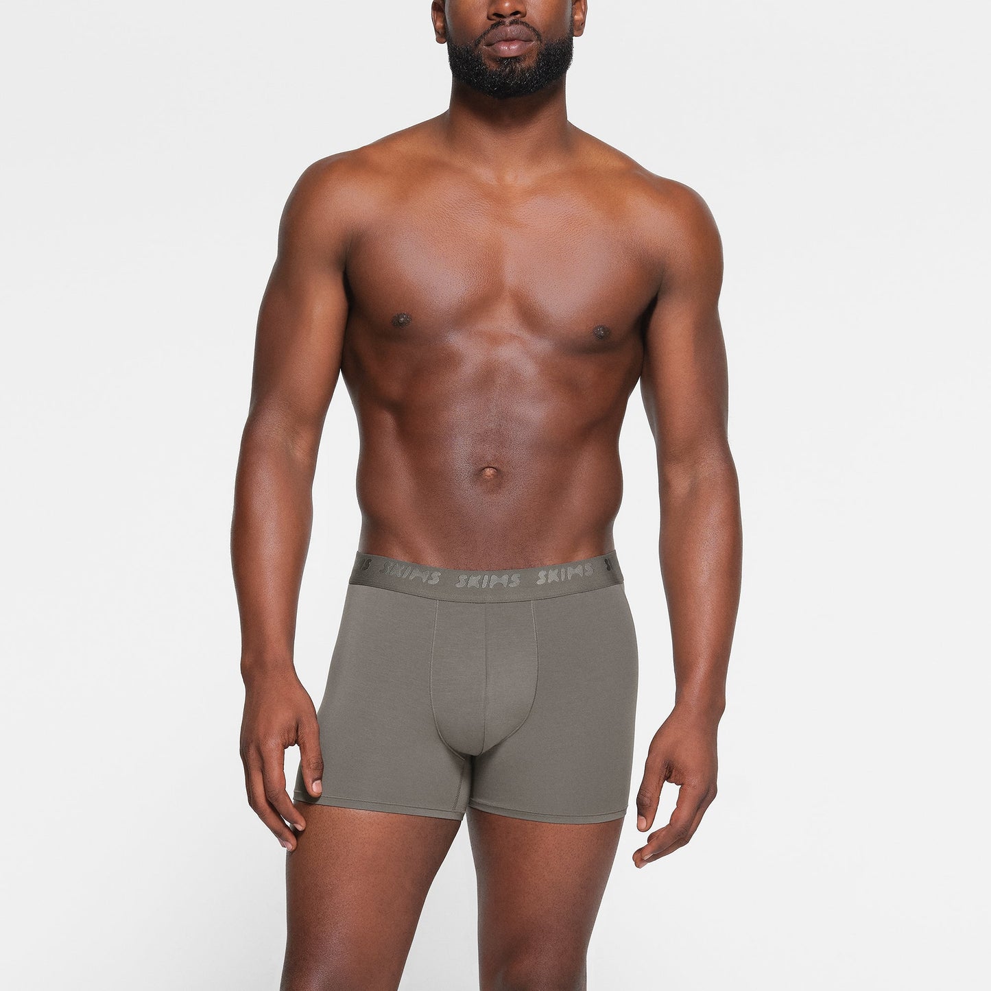 SKIMS STRETCH MENS 3" BOXER BRIEF 3-PACK | GUNMETAL MULTI