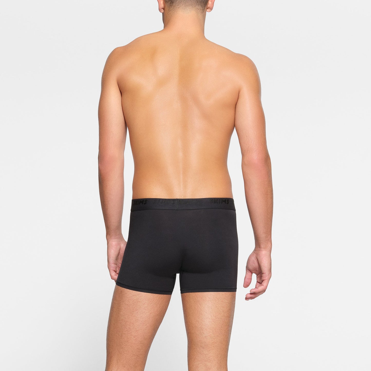 SKIMS STRETCH MENS 3" BOXER BRIEF 3-PACK | OBSIDIAN