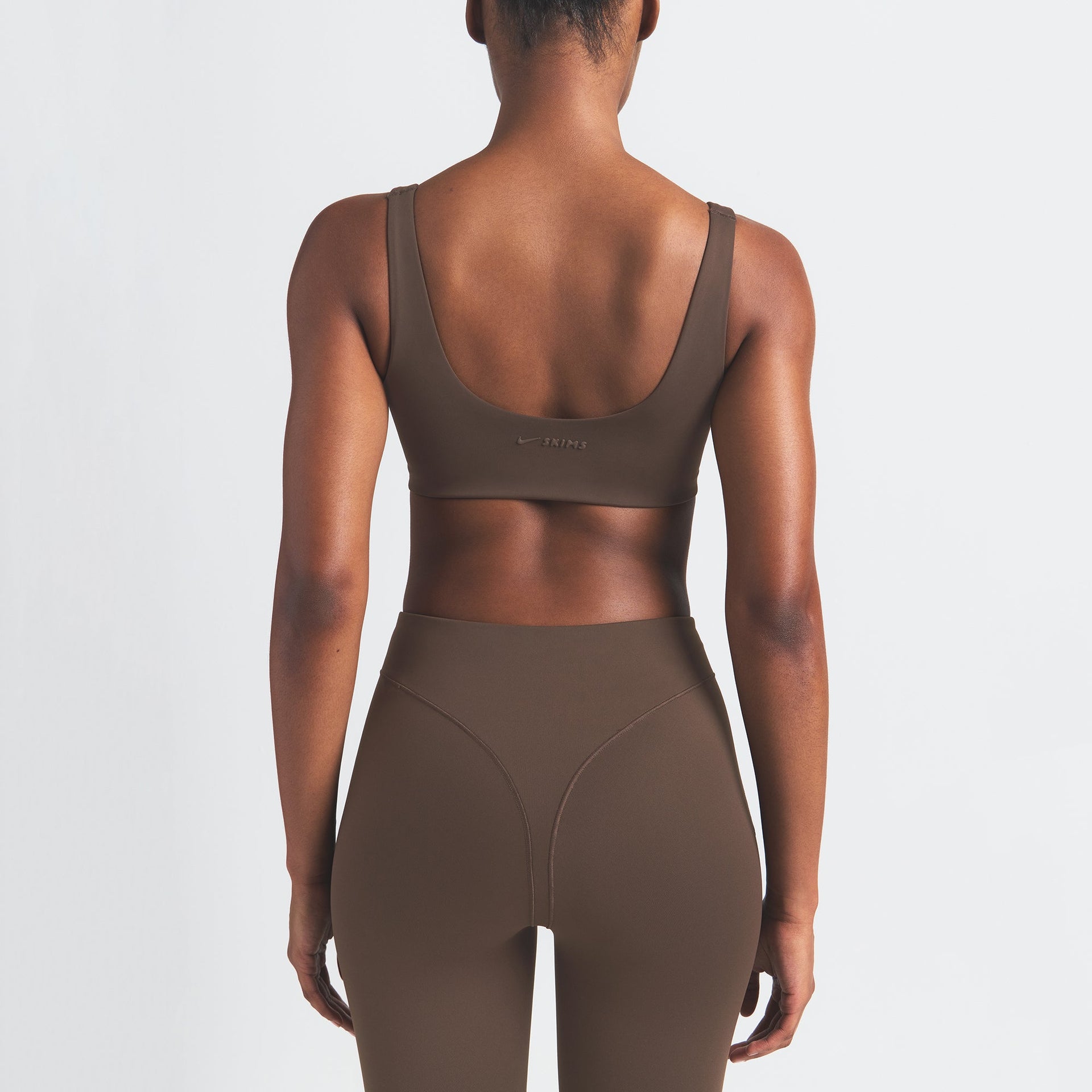 NikeSKIMS MATTE V-LINE 26" LEGGING | DARK SEPIA
