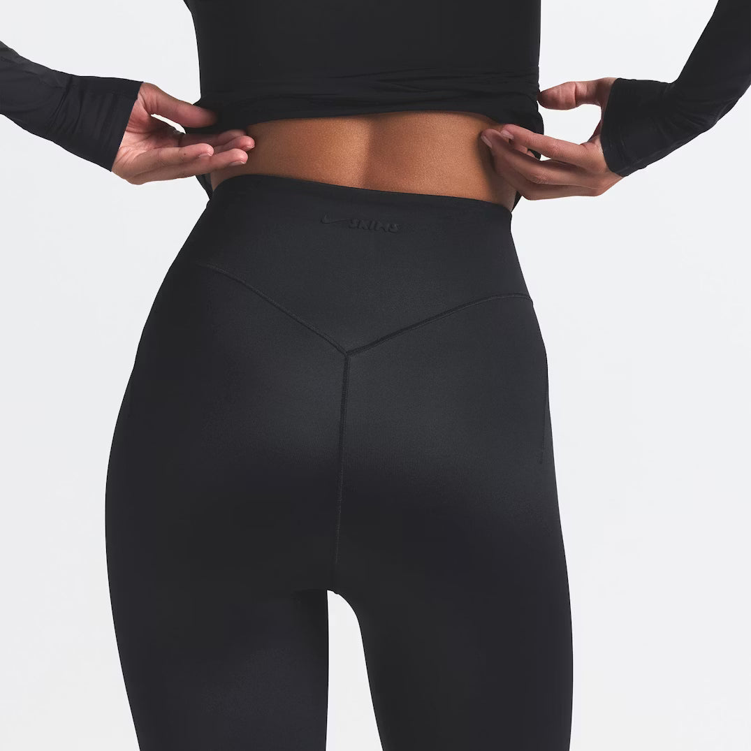 NikeSKIMS SHINE BONDED WAIST 26 INCH LEGGING | NSKM OBSIDIAN