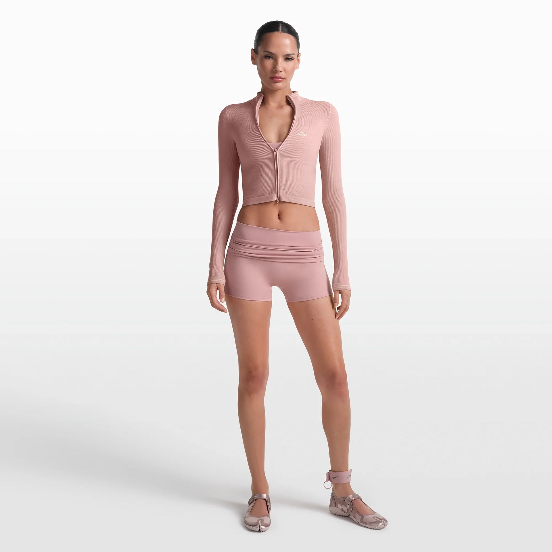 NikeSKIMS MATTE 3" FOLDOVER SHORT | HIMALAYAN