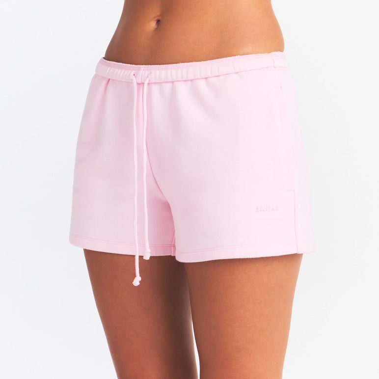 COTTON FLEECE CLASSIC SHORT | CHERRY BLOSSOM
