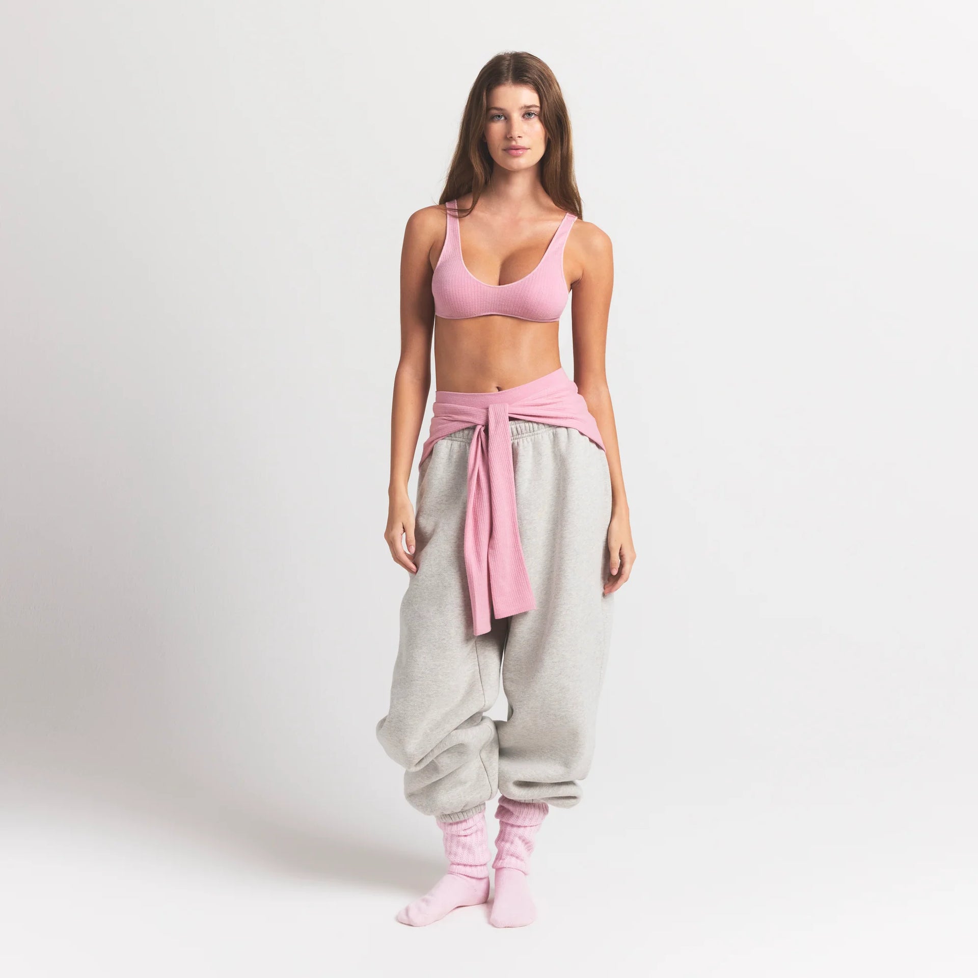 WOOL RIB BRALETTE | HALITE