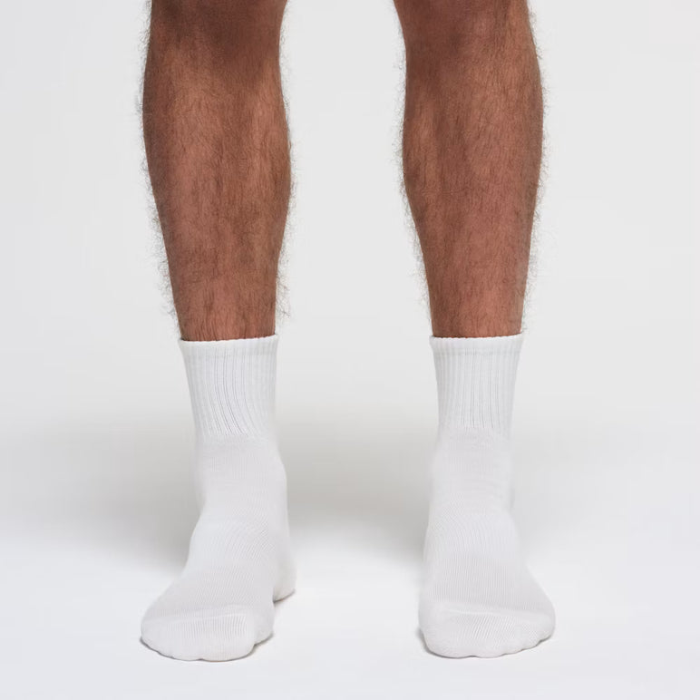 MENS 3/4 CREW SOCK 3-PACK | CHALK