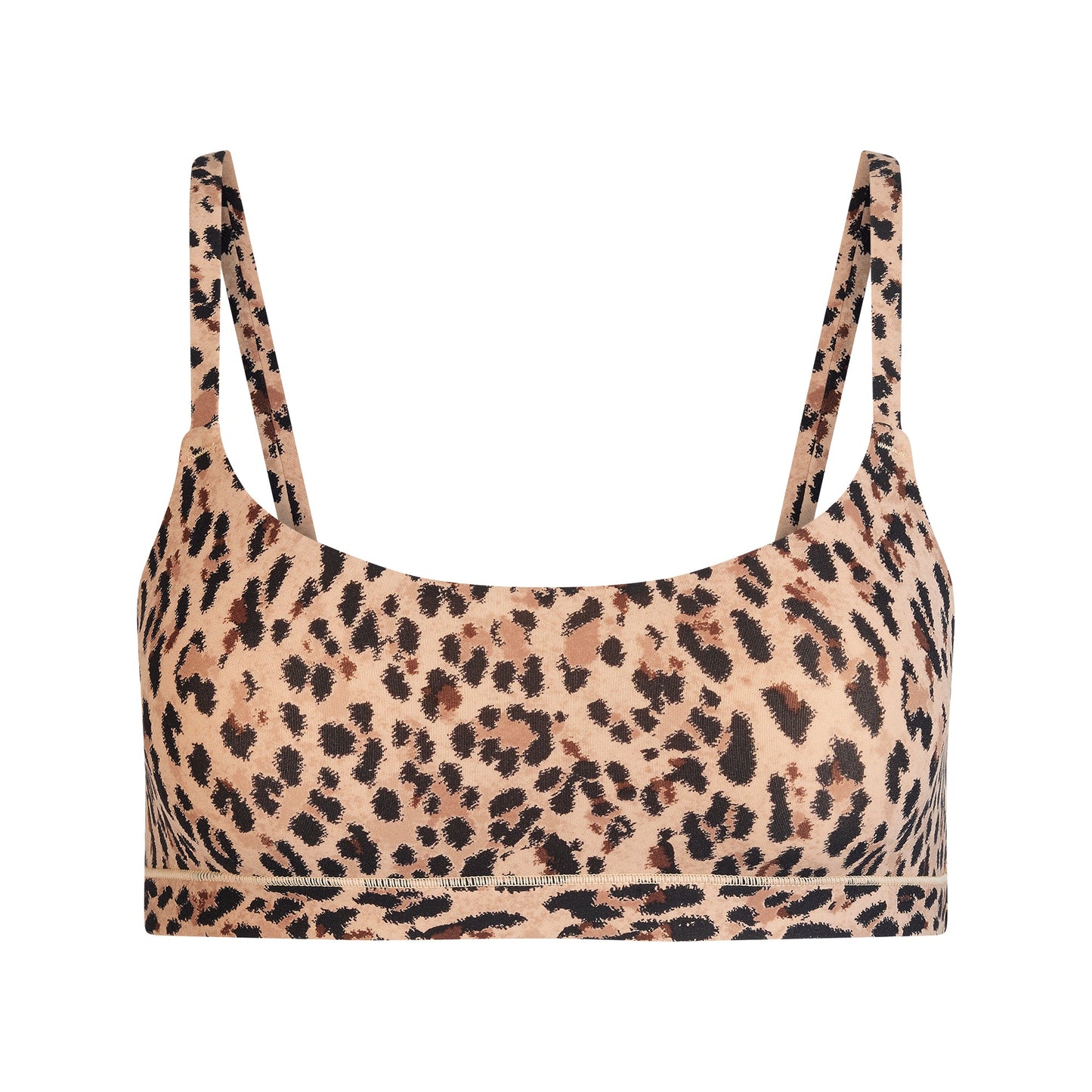 FITS EVERYBODY SCOOP BRALETTE | SIENNA JAGUAR PRINT