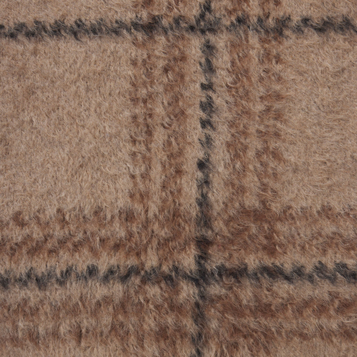 TEXTURED KNIT BRUSHED BOXY PULLOVER | NEUTRALS BIG HOLLY PLAID