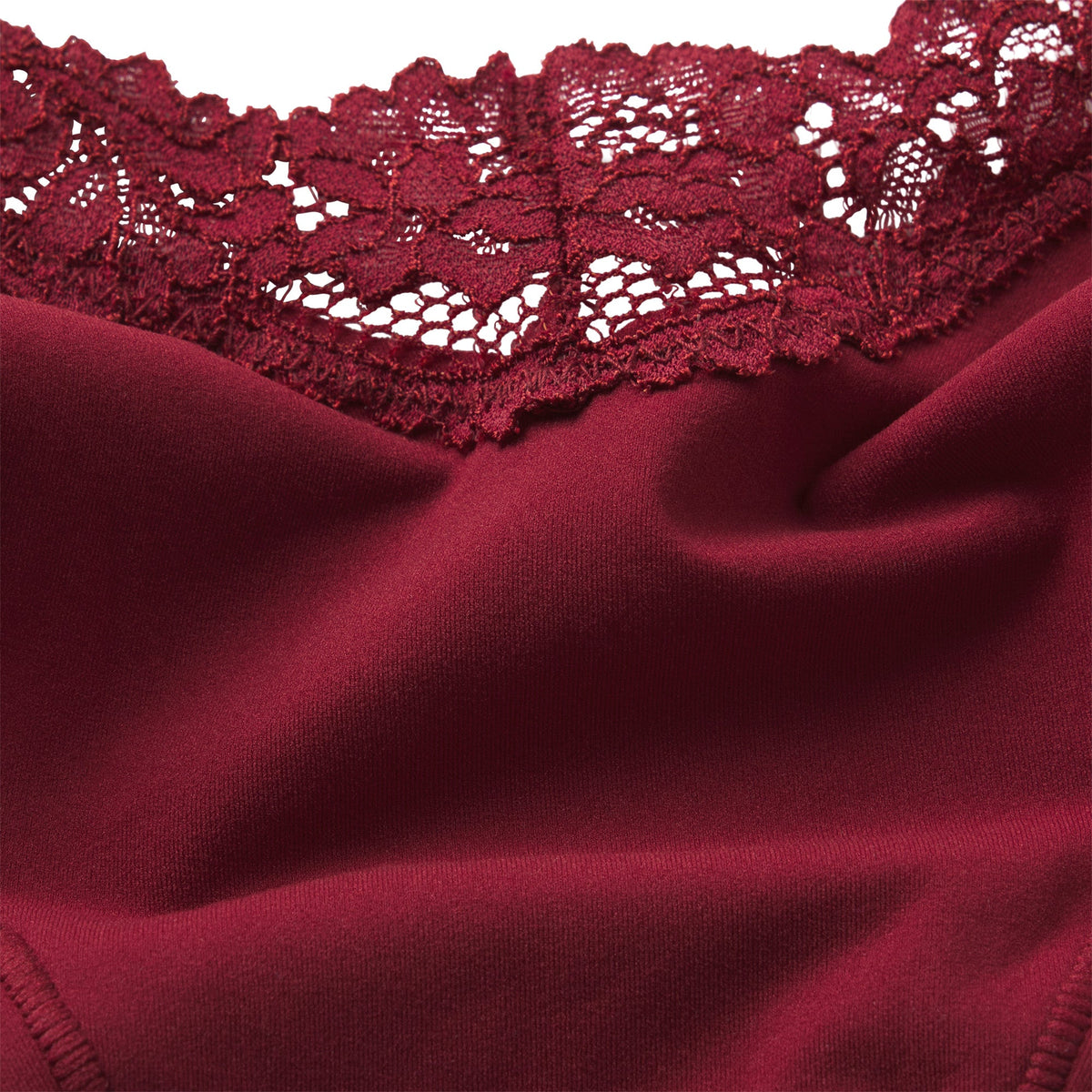 FITS EVERYBODY LACE TANK | MERLOT