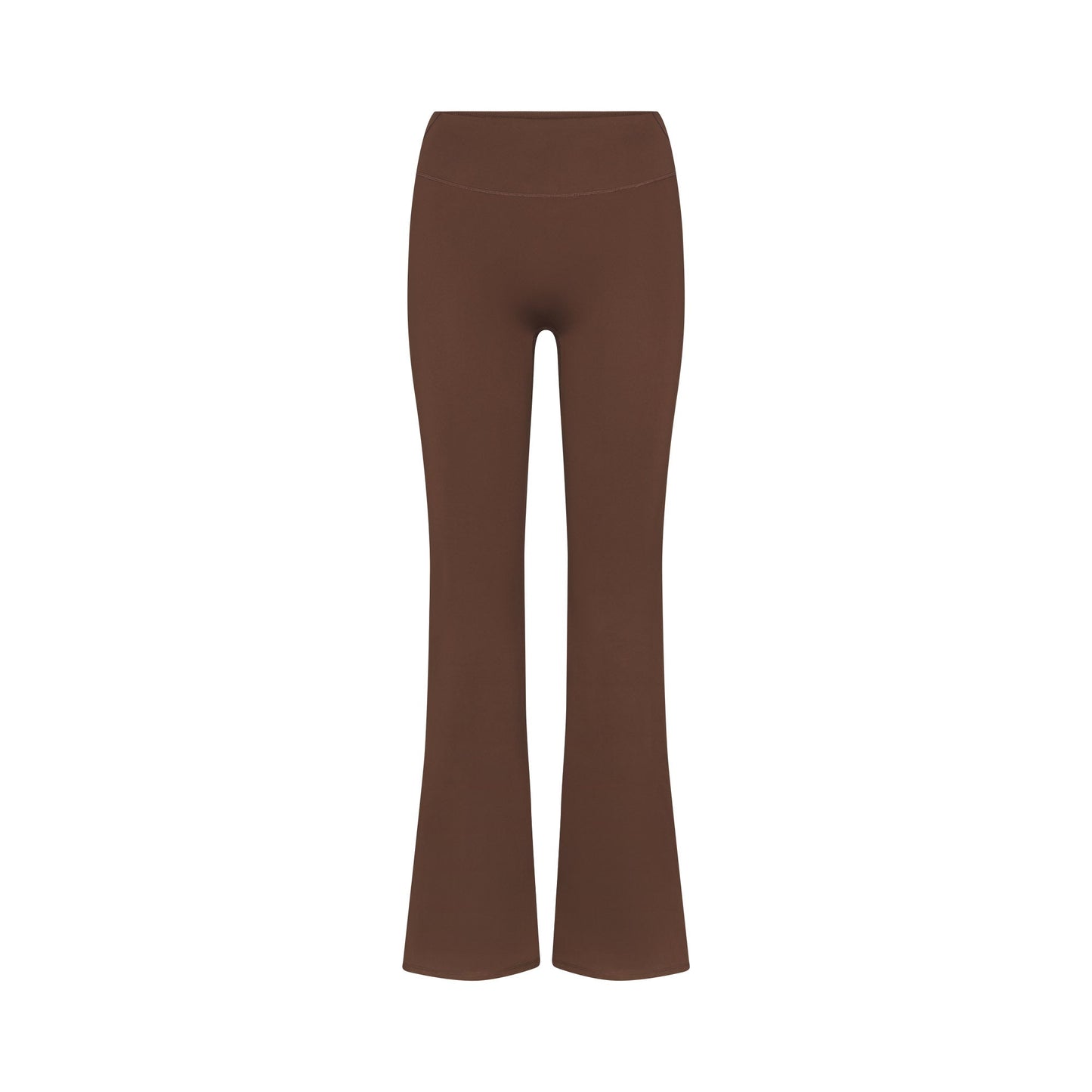 NikeSKIMS MATTE SLIM FLARE LEGGING | DARK SEPIA