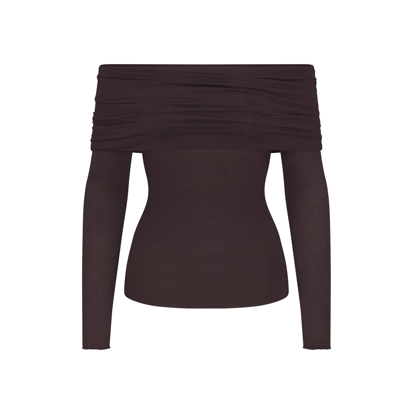 SHEER MODAL OFF THE SHOULDER TOP | PHOENIX