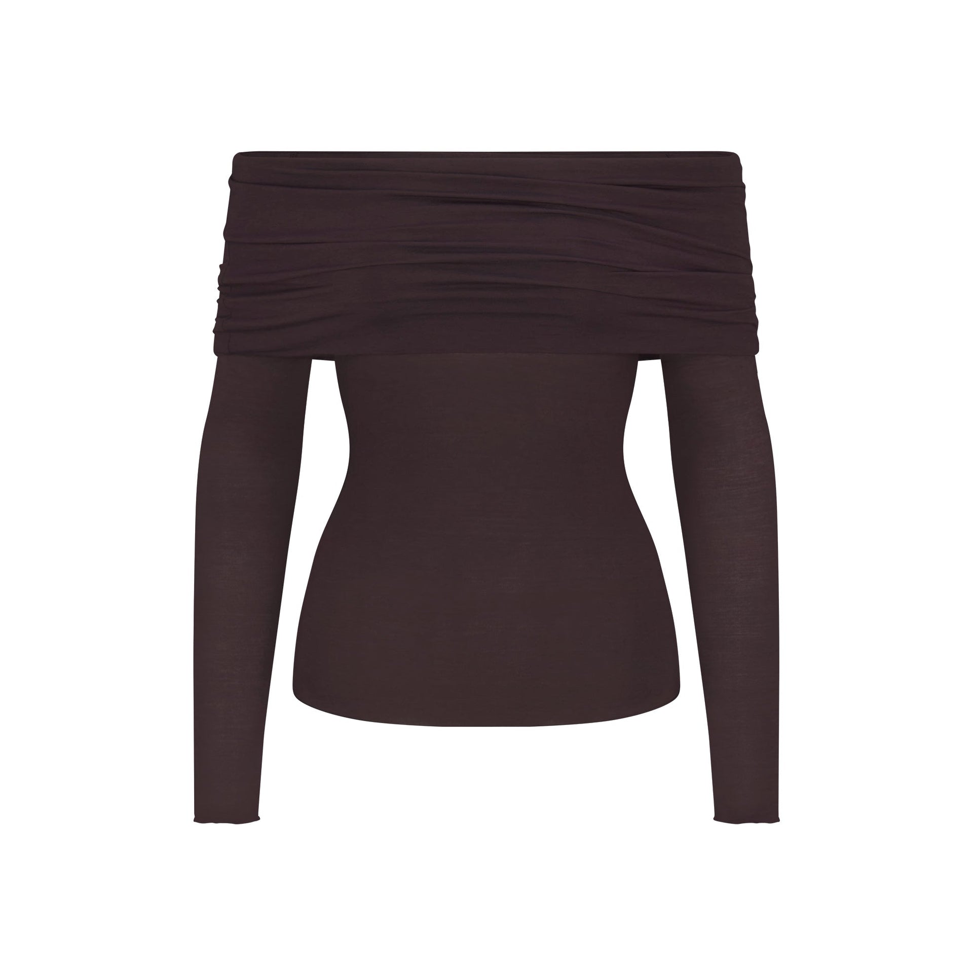 SHEER MODAL OFF THE SHOULDER TOP | PHOENIX