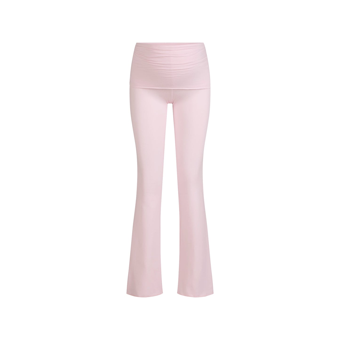 COTTON JERSEY MATERNITY FOLDOVER PANT | CHERRY BLOSSOM