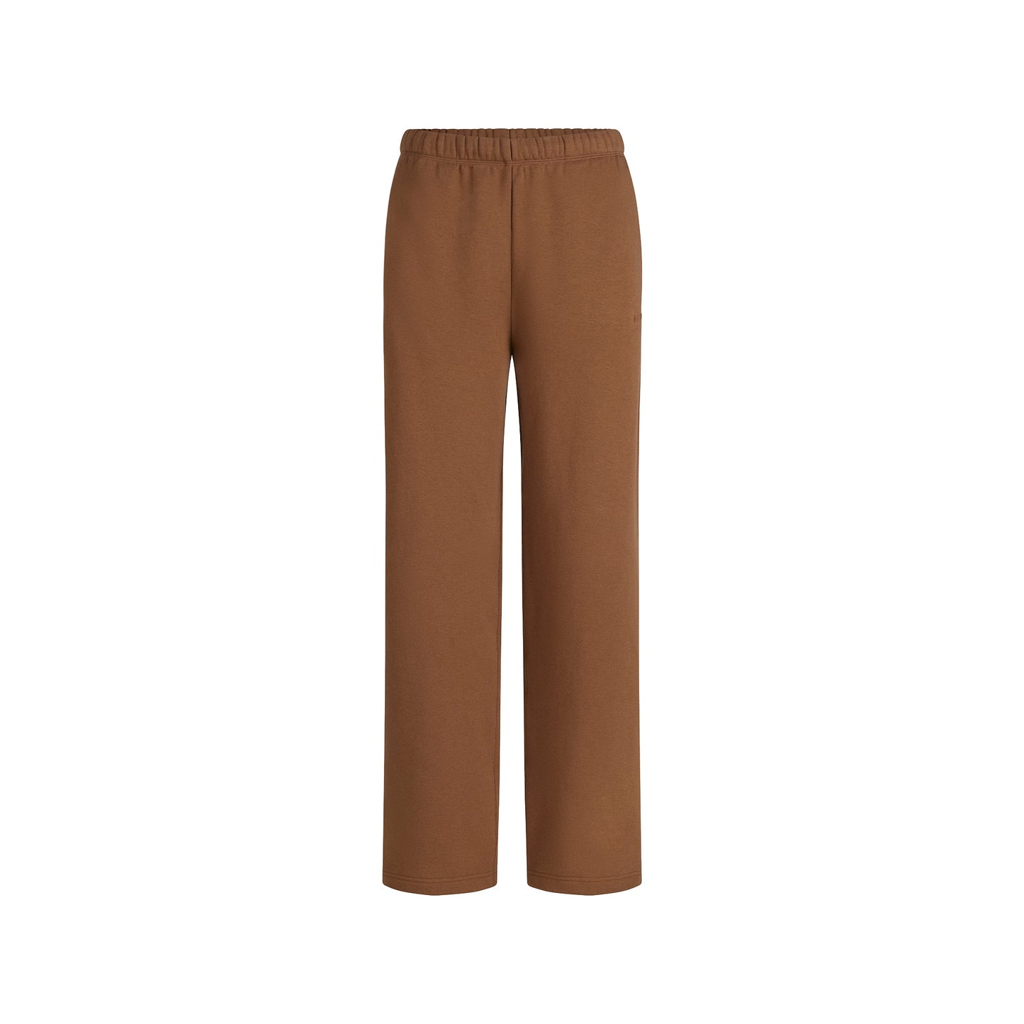 COTTON FLEECE CLASSIC STRAIGHT LEG PANT | BISON