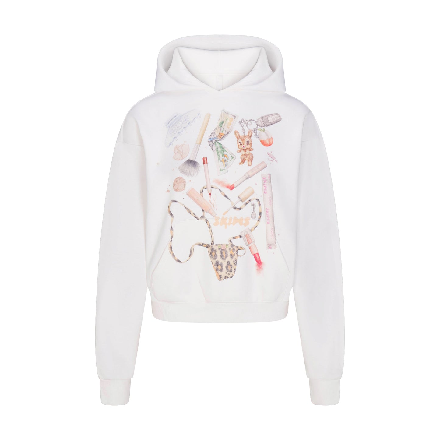 COTTON FLEECE CLASSIC HOODIE | SNOW IN MY BAG
