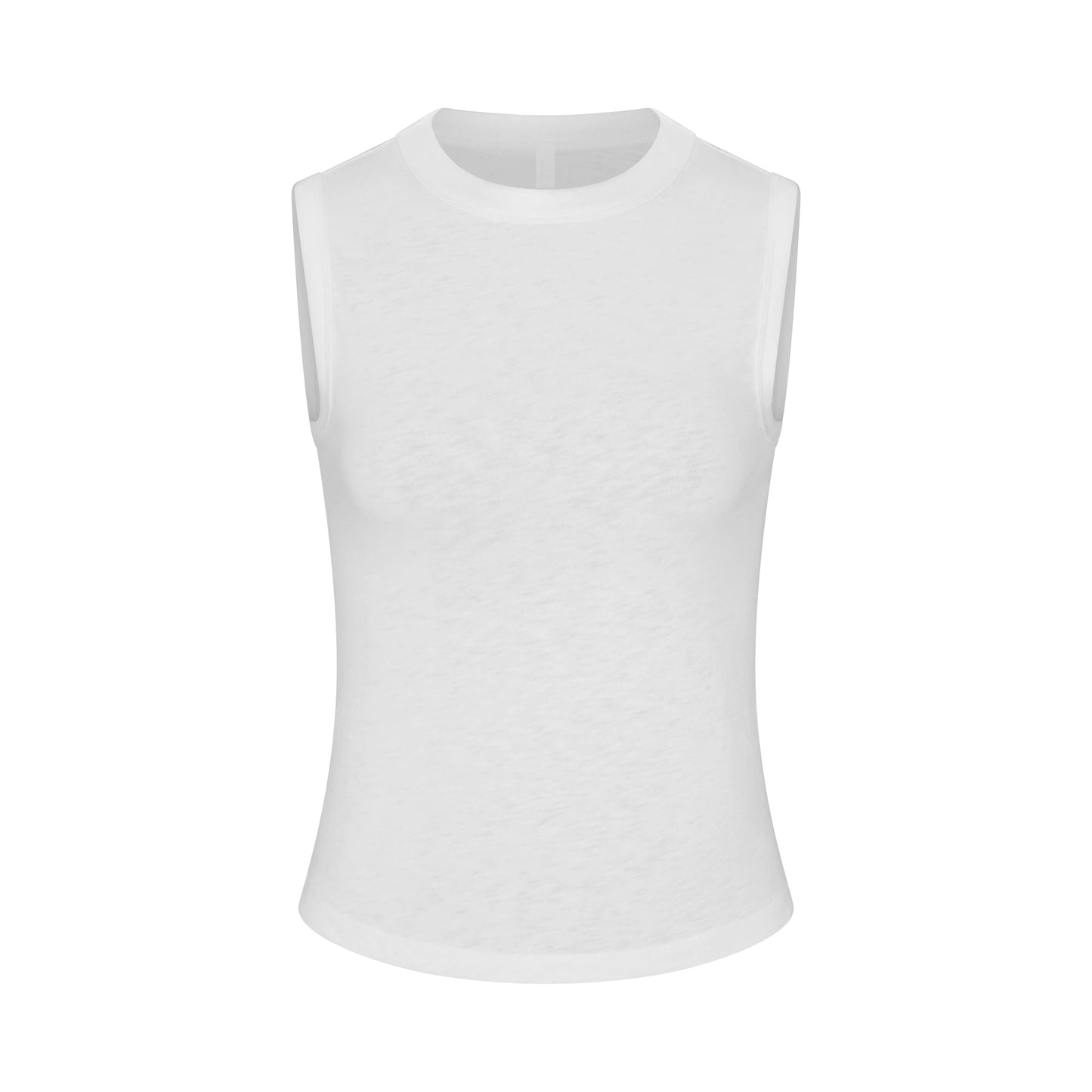 WORN IN JERSEY HIGH CREW TANK | SNOW