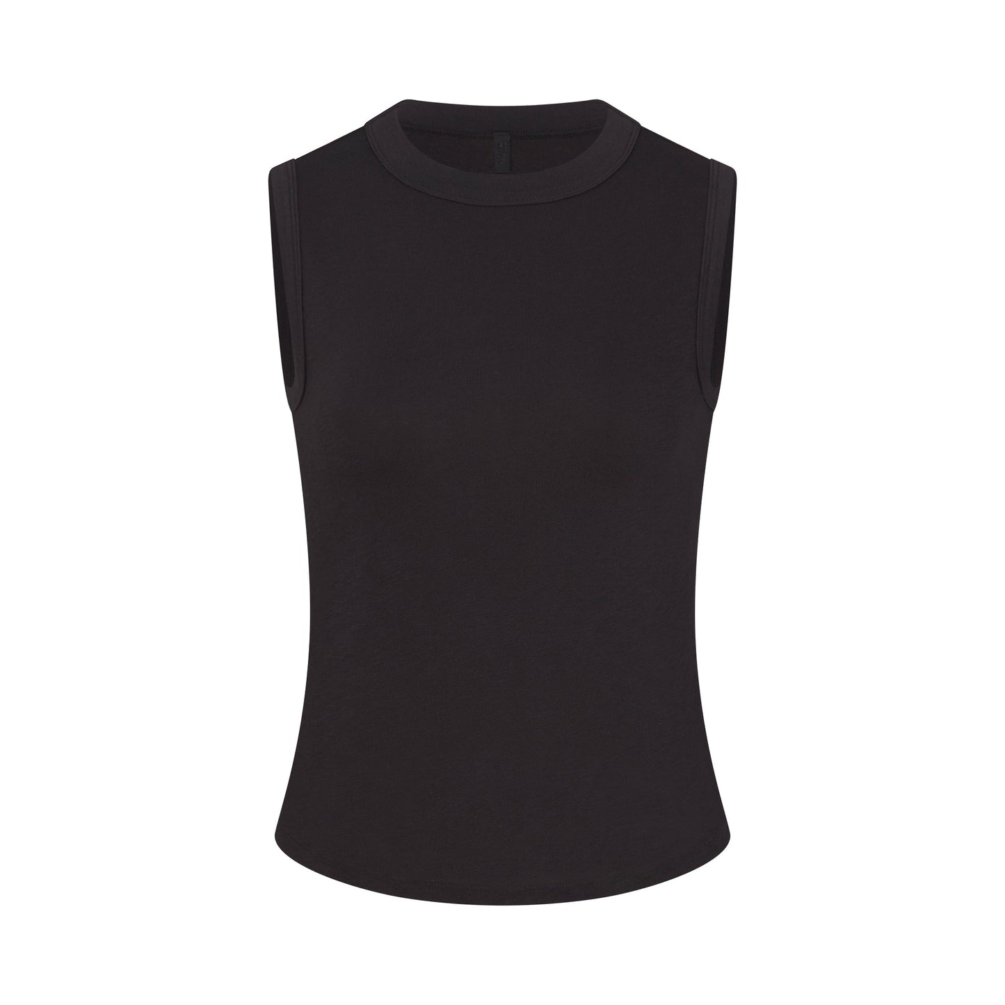 WORN IN JERSEY HIGH CREW TANK | WASHED ONYX