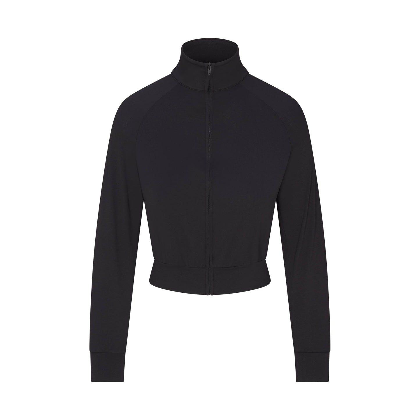 NikeSKIMS AIRY CROPPED TRACK JACKET | OBSIDIAN