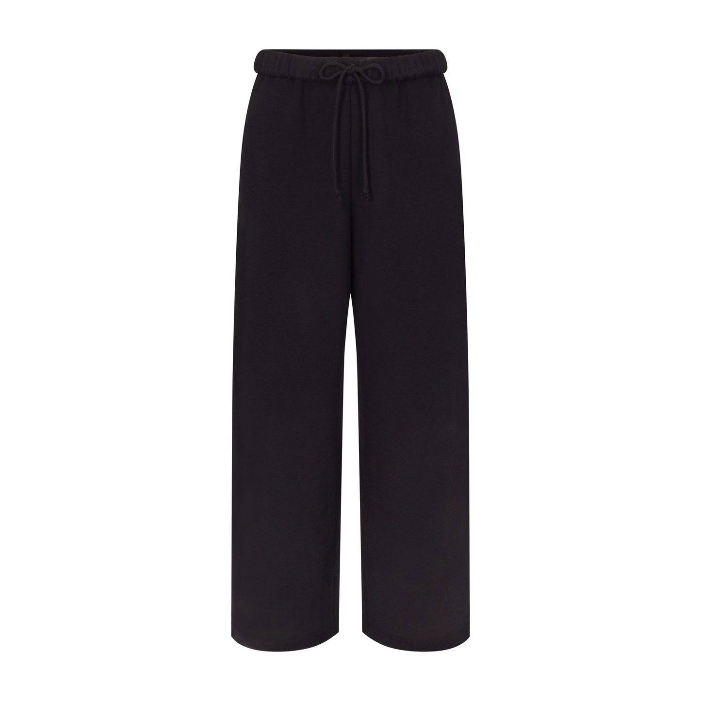 COTTON FLEECE CLASSIC STRAIGHT LEG PANT | ONYX
