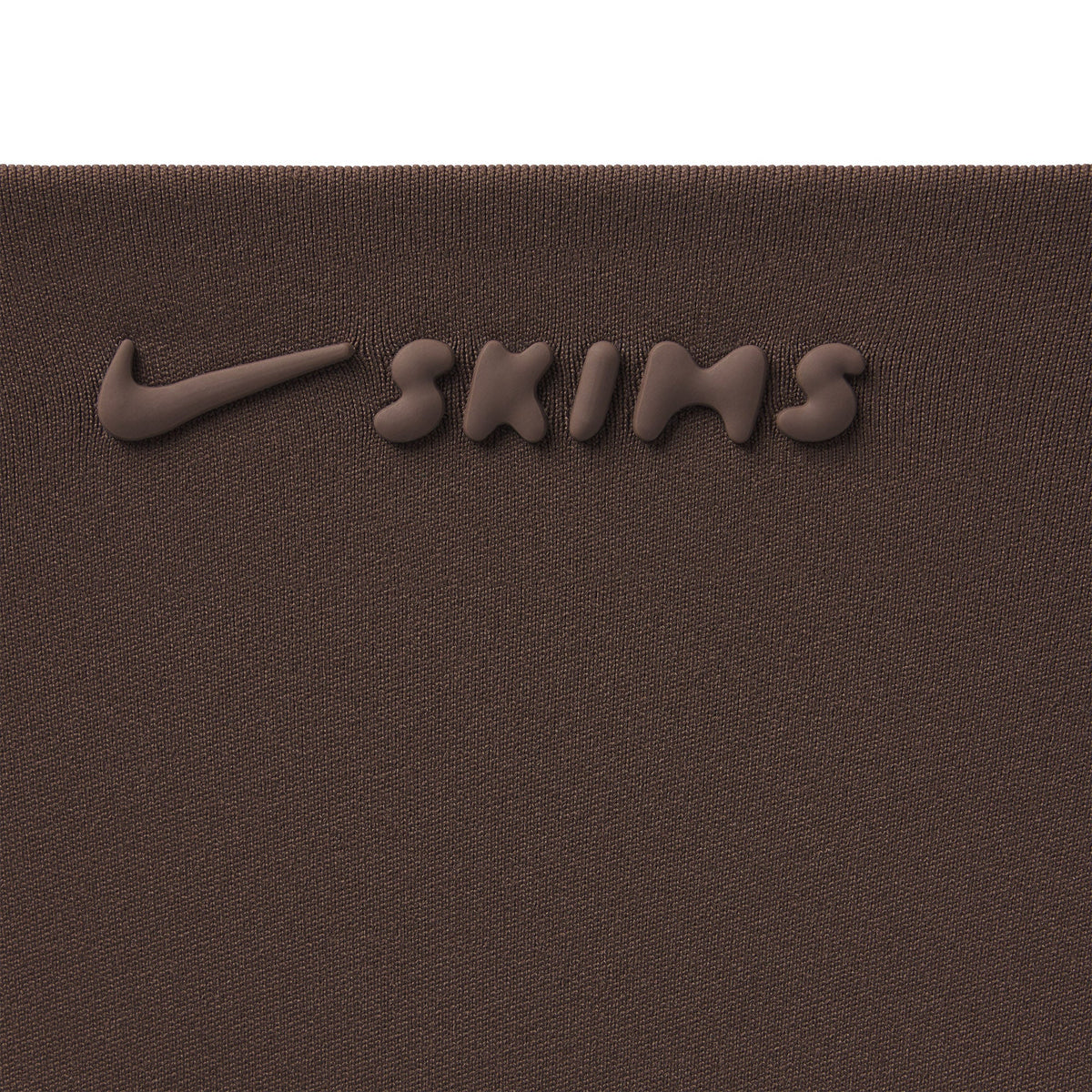 NikeSKIMS MATTE SCOOP NECK BRA | DARK SEPIA