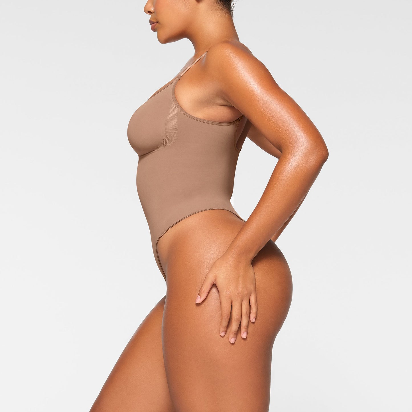 SEAMLESS SCULPT THONG BODYSUIT | SIENNA