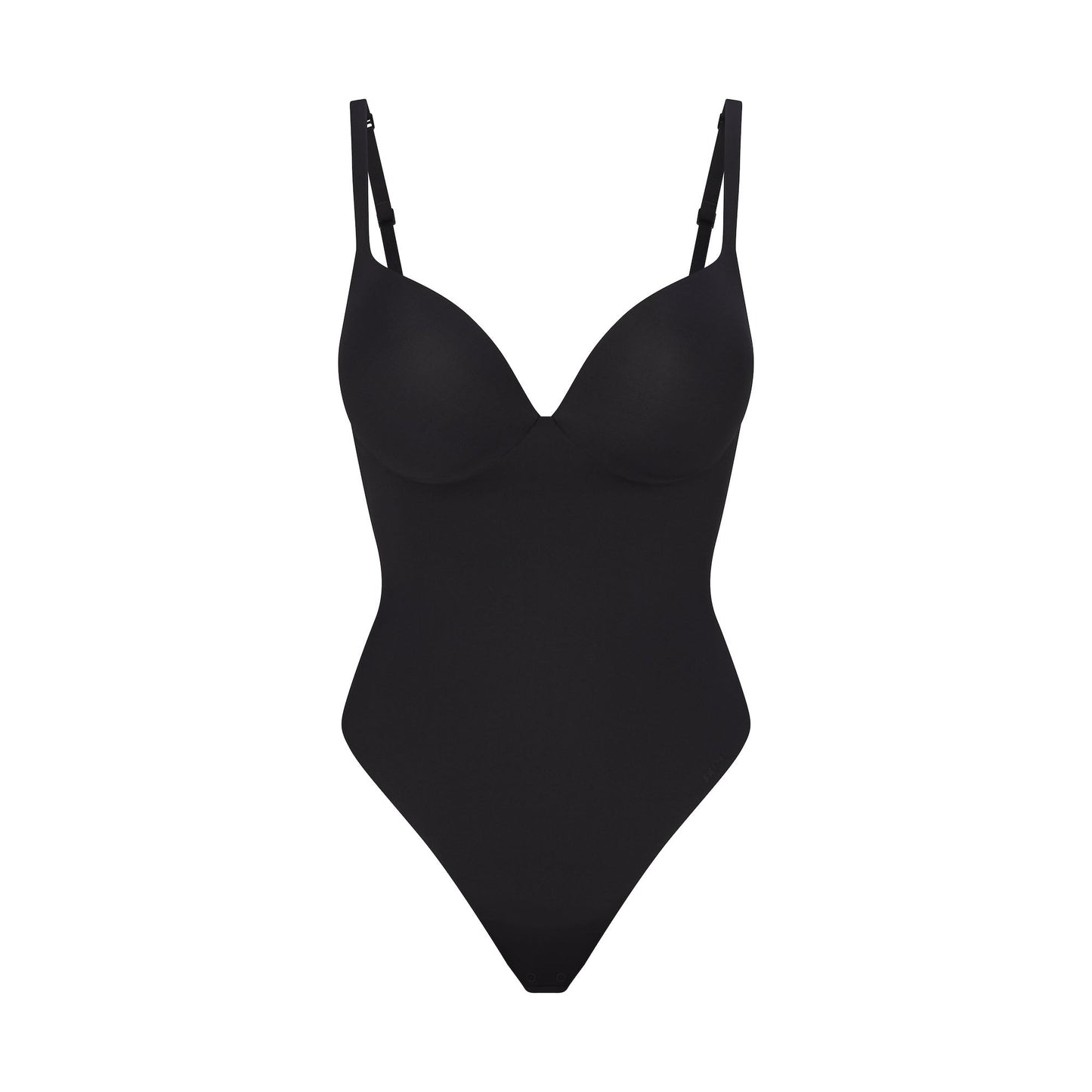 SKIMS ULTIMATE BODY PUSH-UP THONG BODYSUIT | ONYX