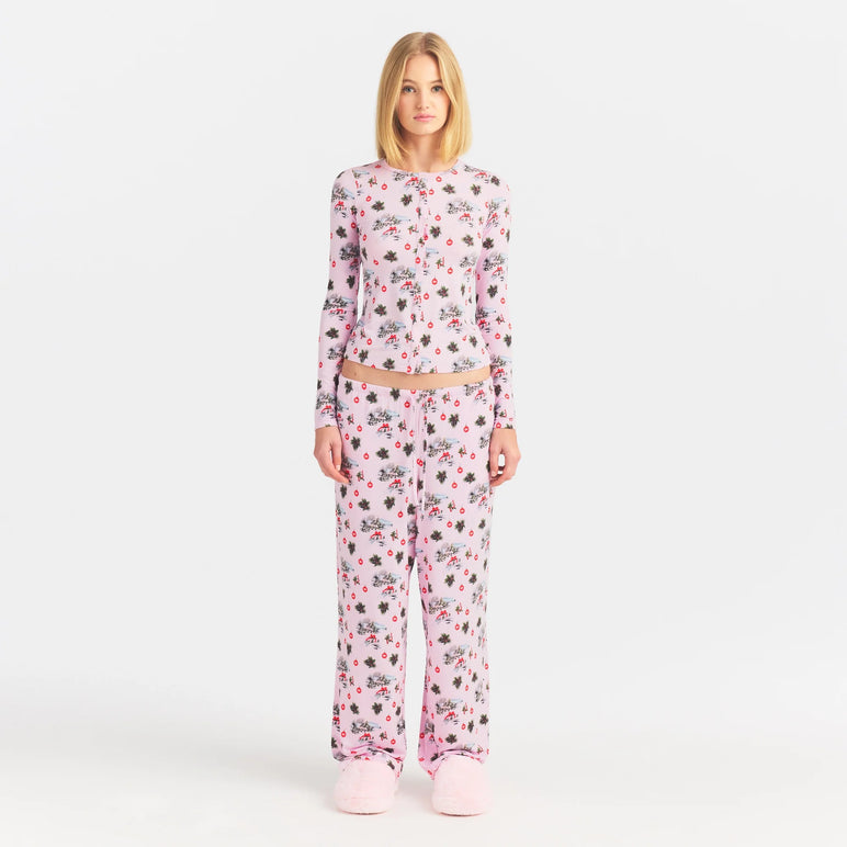 SKIMS SLEEP LONG SET | CHERRY BLOSSOM SPORTS CAR GIFT