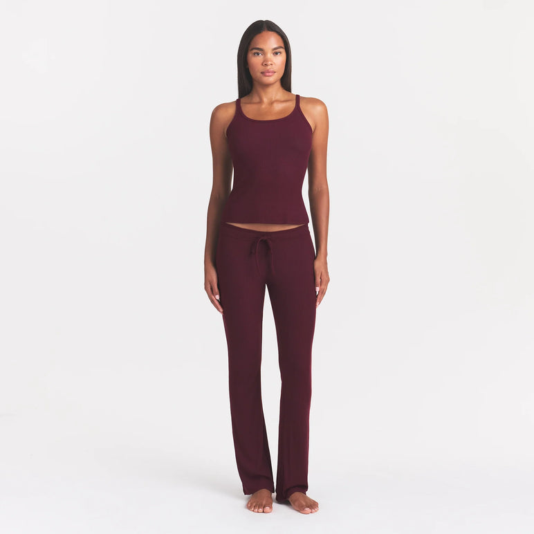 SOFT LOUNGE LONG SLEEP SET | CURRANT