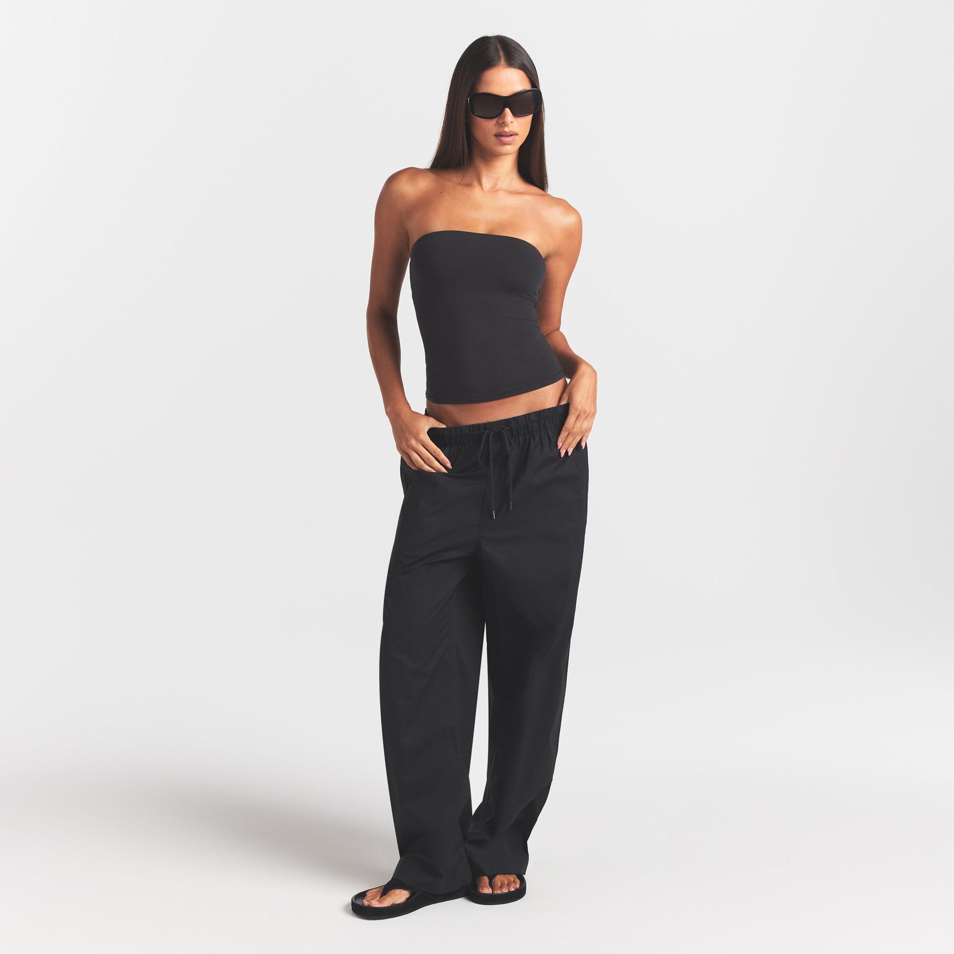 COTTON JERSEY TUBE TOP | SOOT