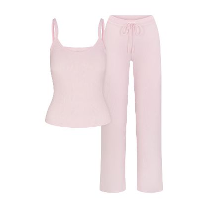 SOFT LOUNGE LONG SLEEP SET | CHERRY BLOSSOM