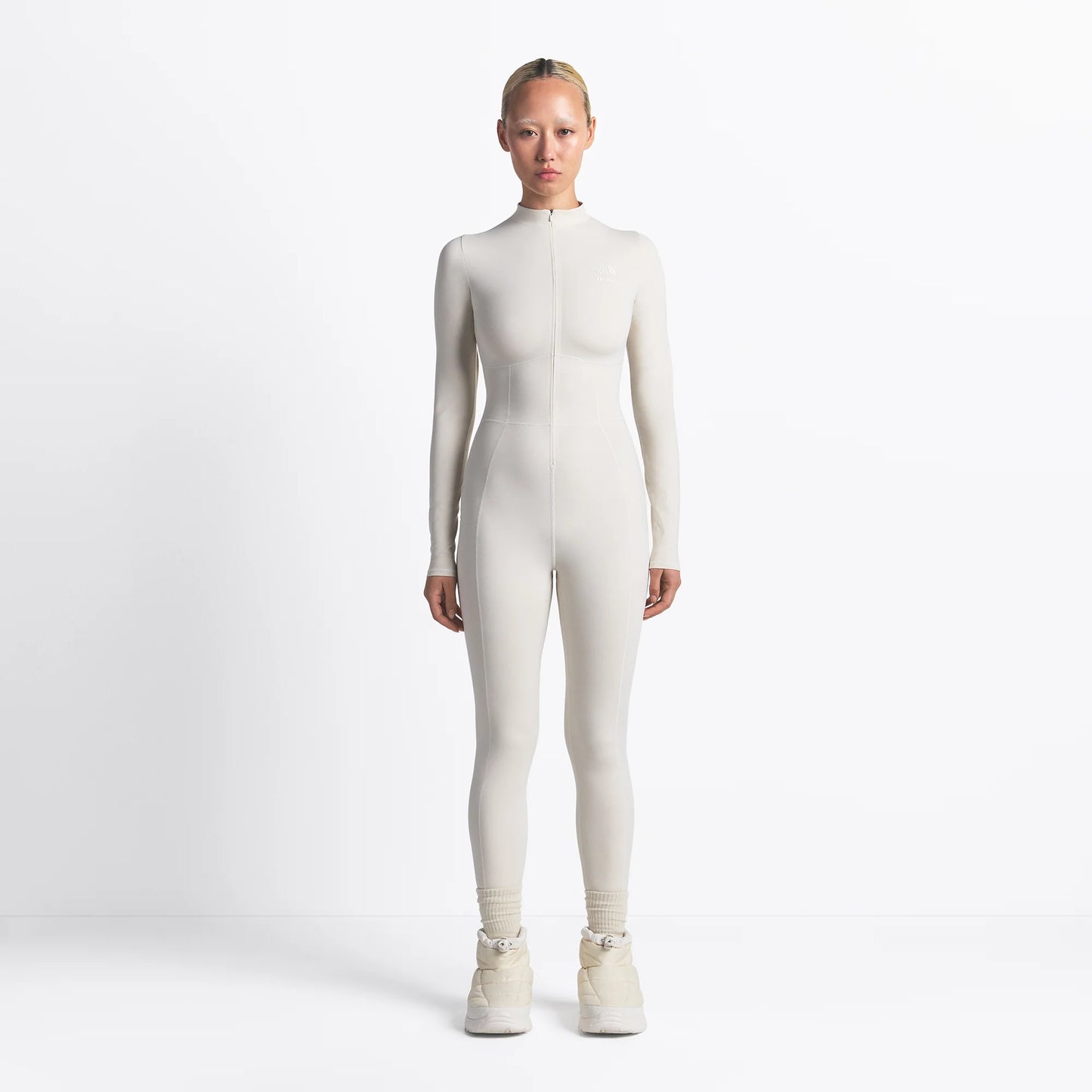 THE NORTH FACE X SKIMS REFINA BODYSUIT | BONE