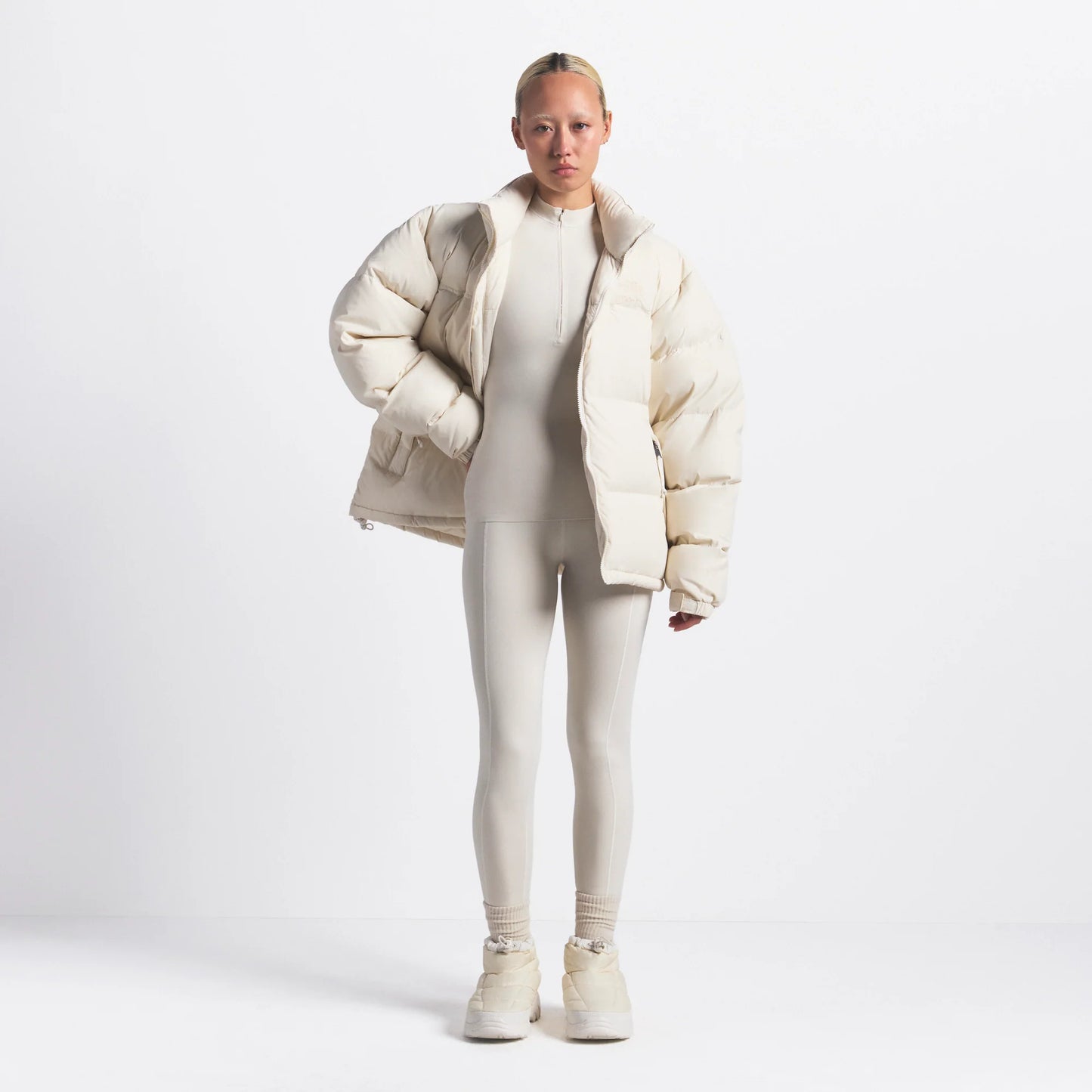 THE NORTH FACE X SKIMS 1996 NUPTSE JACKET | BONE