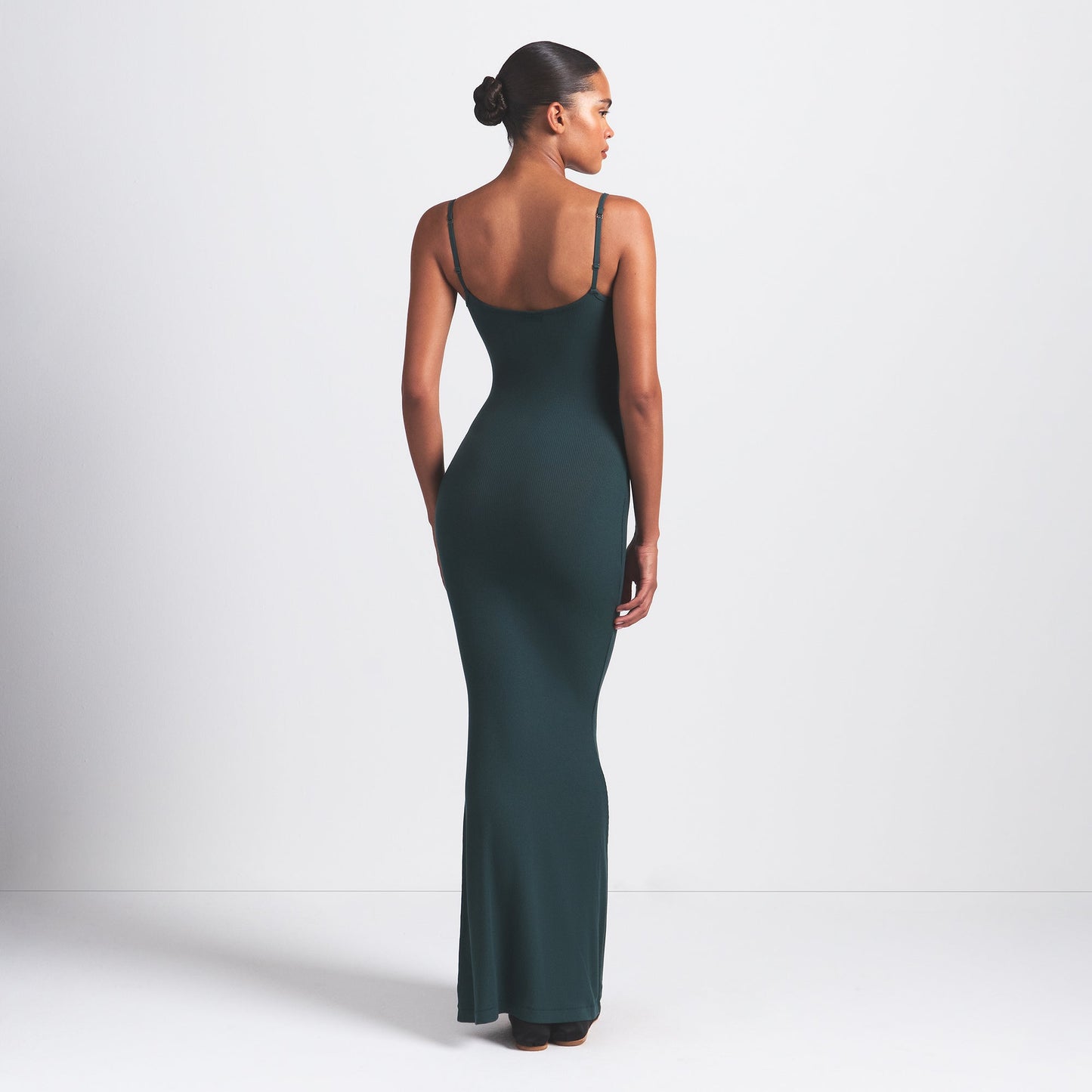 SOFT LOUNGE LONG SLIP DRESS | CYPRESS