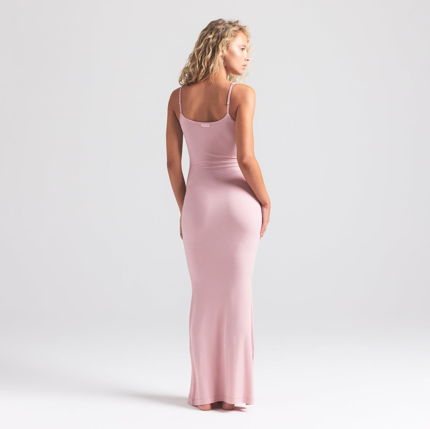 SOFT LOUNGE LONG SLIP DRESS | MORGANITE