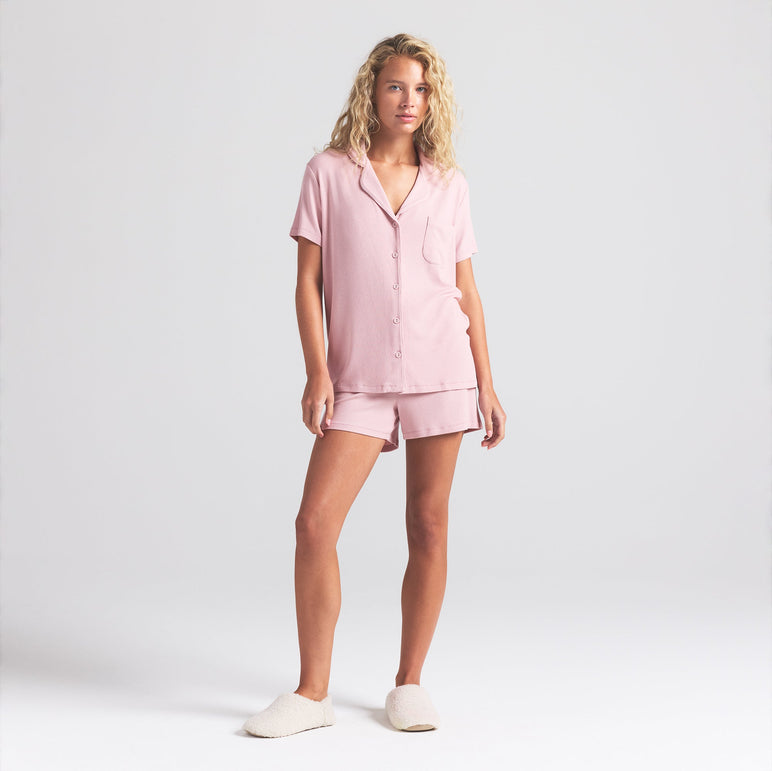 SOFT LOUNGE SHORT SLEEP SET | MORGANITE