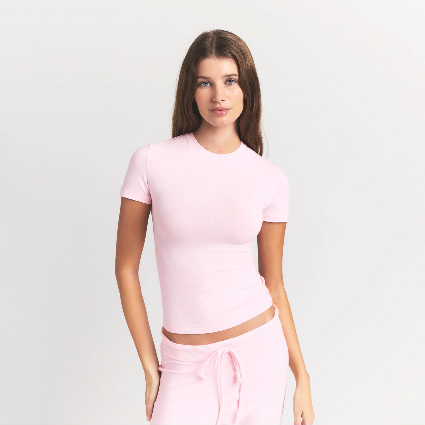 COTTON JERSEY T-SHIRT | CHERRY BLOSSOM