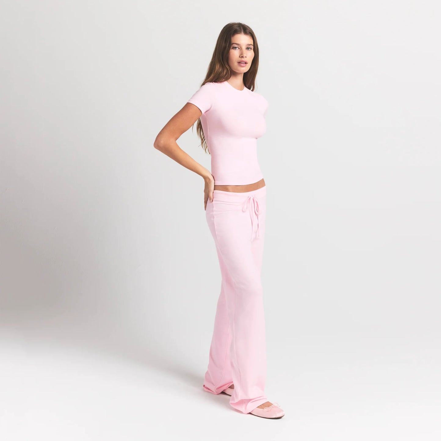 COTTON JERSEY T-SHIRT | CHERRY BLOSSOM