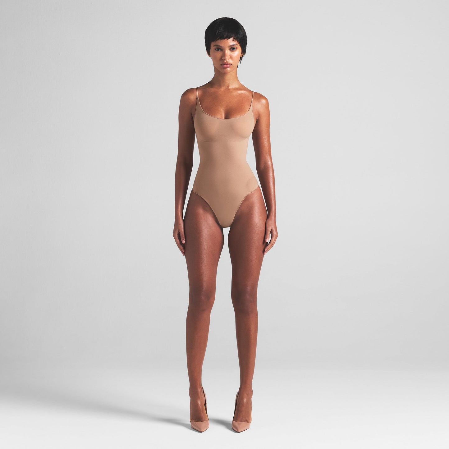 SHEER SEAMLESS THONG BODYSUIT | SIENNA