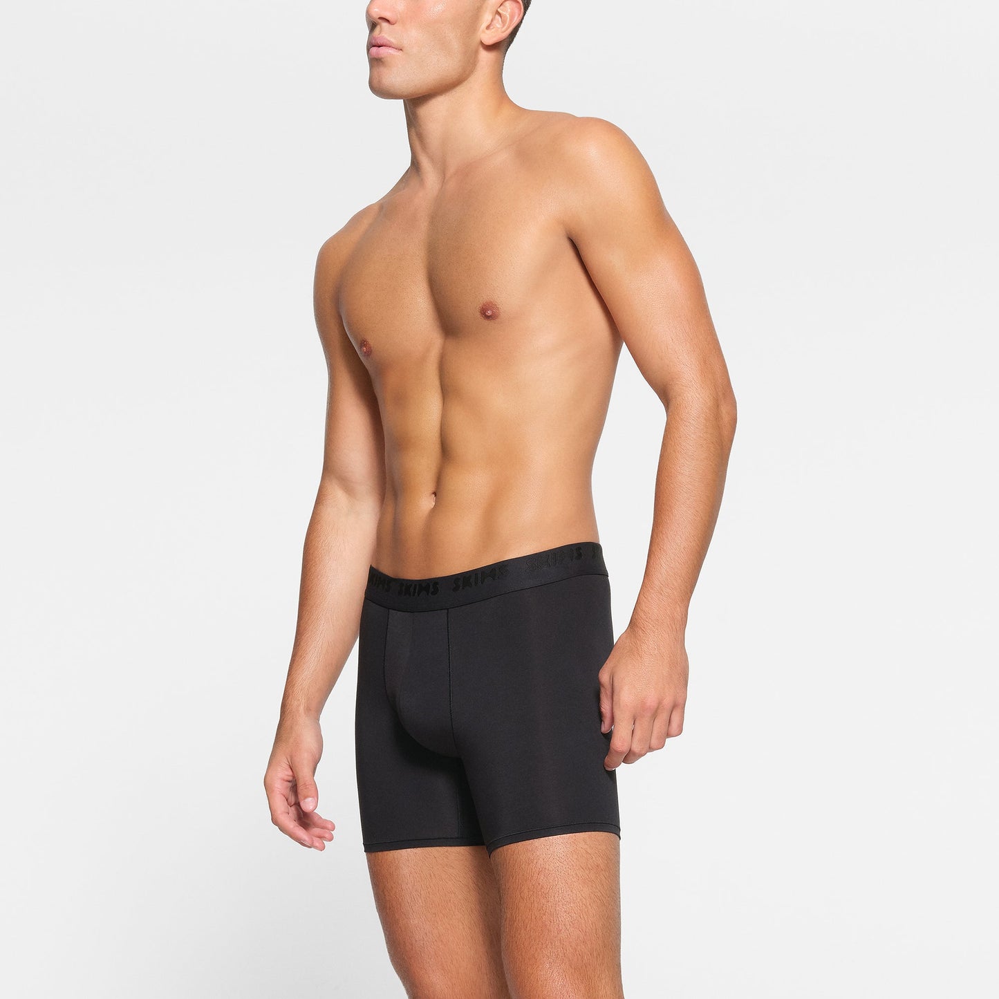 SKIMS STRETCH MENS 5" BOXER BRIEF 3-PACK | OBSIDIAN