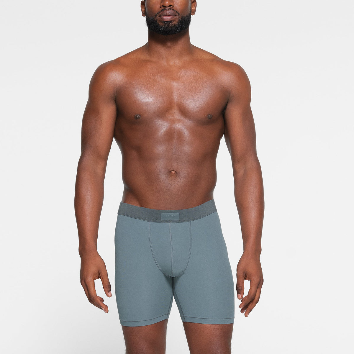 SKIMS COTTON MENS 5" BOXER BRIEF 3-PACK | STONE MULTI