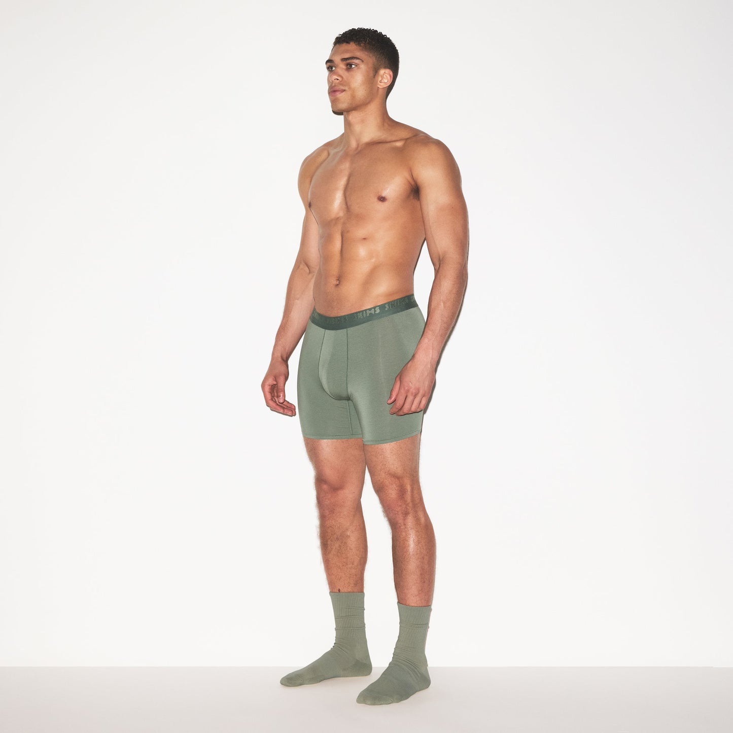 SKIMS STRETCH MENS 5" BOXER BRIEF 3-PACK | LAUREL MULTI