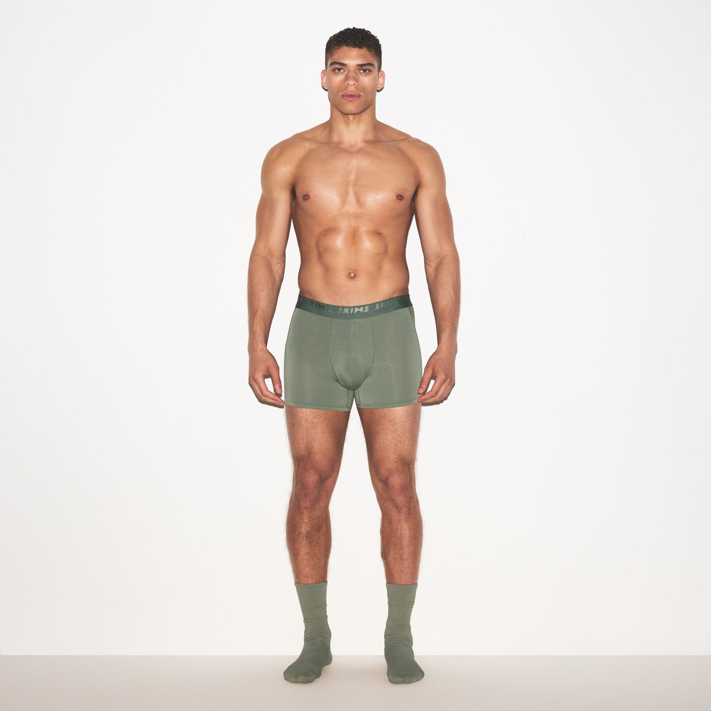 SKIMS STRETCH MENS 3" BOXER BRIEF 3-PACK | LAUREL MULTI