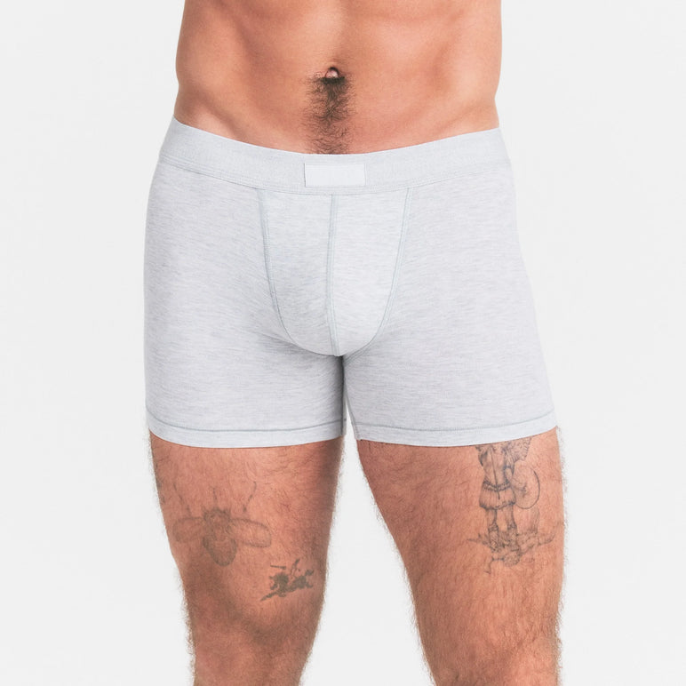 SKIMS COTTON MENS 3" BOXER BRIEF 3-PACK | BORDEAUX STONE MULTI