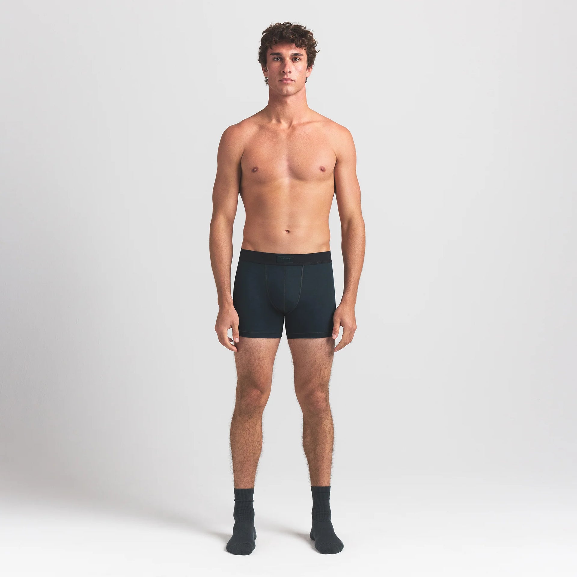 SKIMS COTTON MENS 3" BOXER BRIEF 3-PACK | VERDANT MULTI