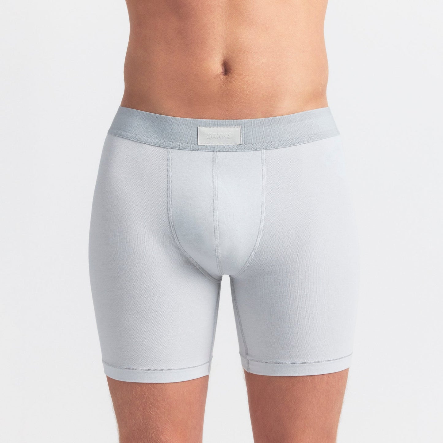 SKIMS COTTON MENS 5" BOXER BRIEF 3-PACK | BLUE BLACK MULTI