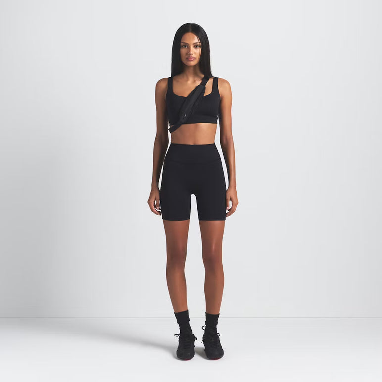 NikeSKIMS MATTE 5 INCH BIKER SHORT | OBSIDIAN