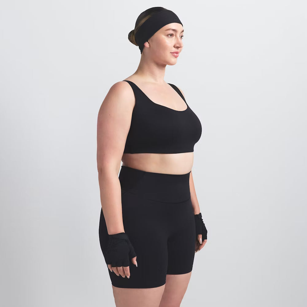 NikeSKIMS MATTE 5 INCH BIKER SHORT | OBSIDIAN